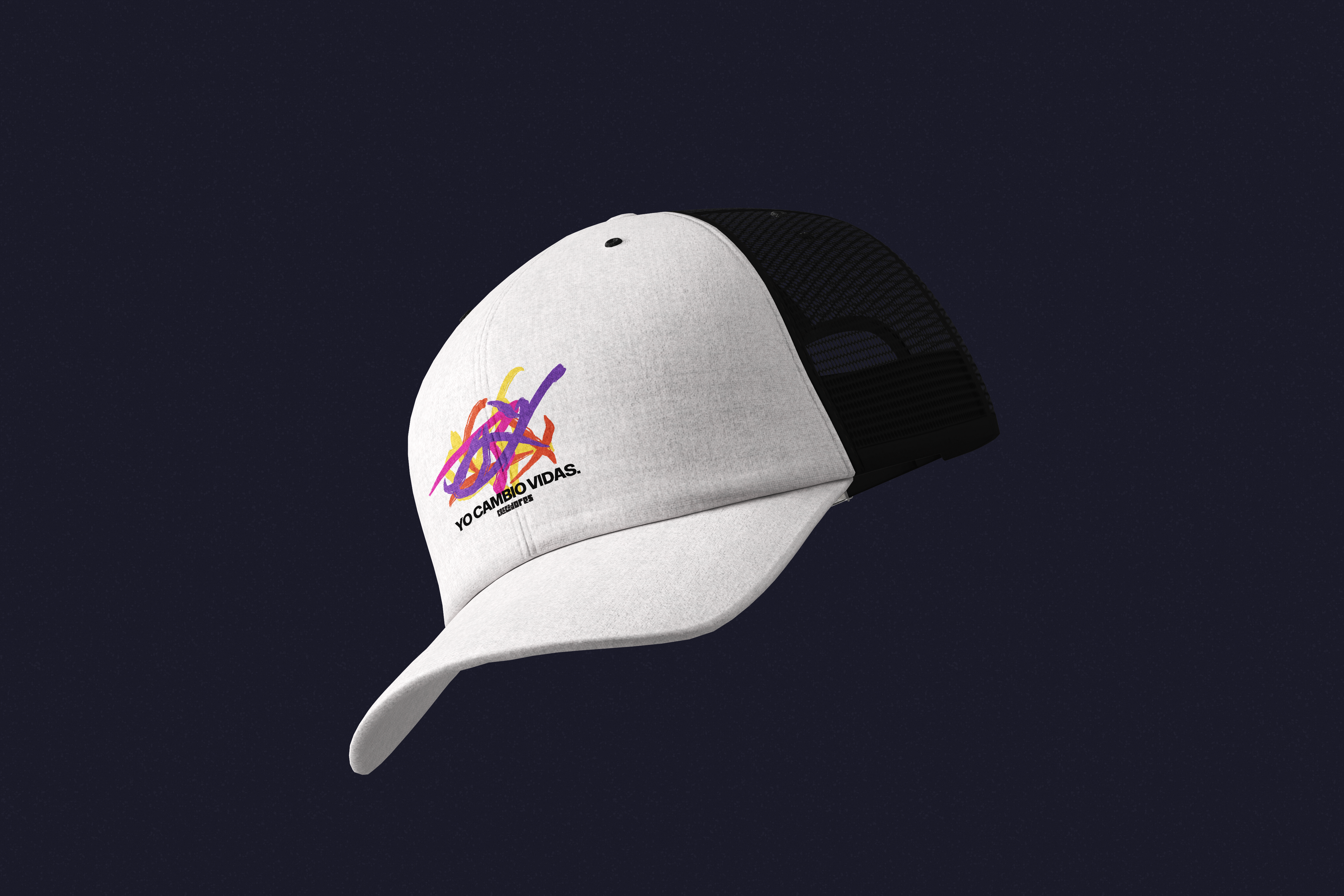 GORRA "YO CAMBIO VIDAS"